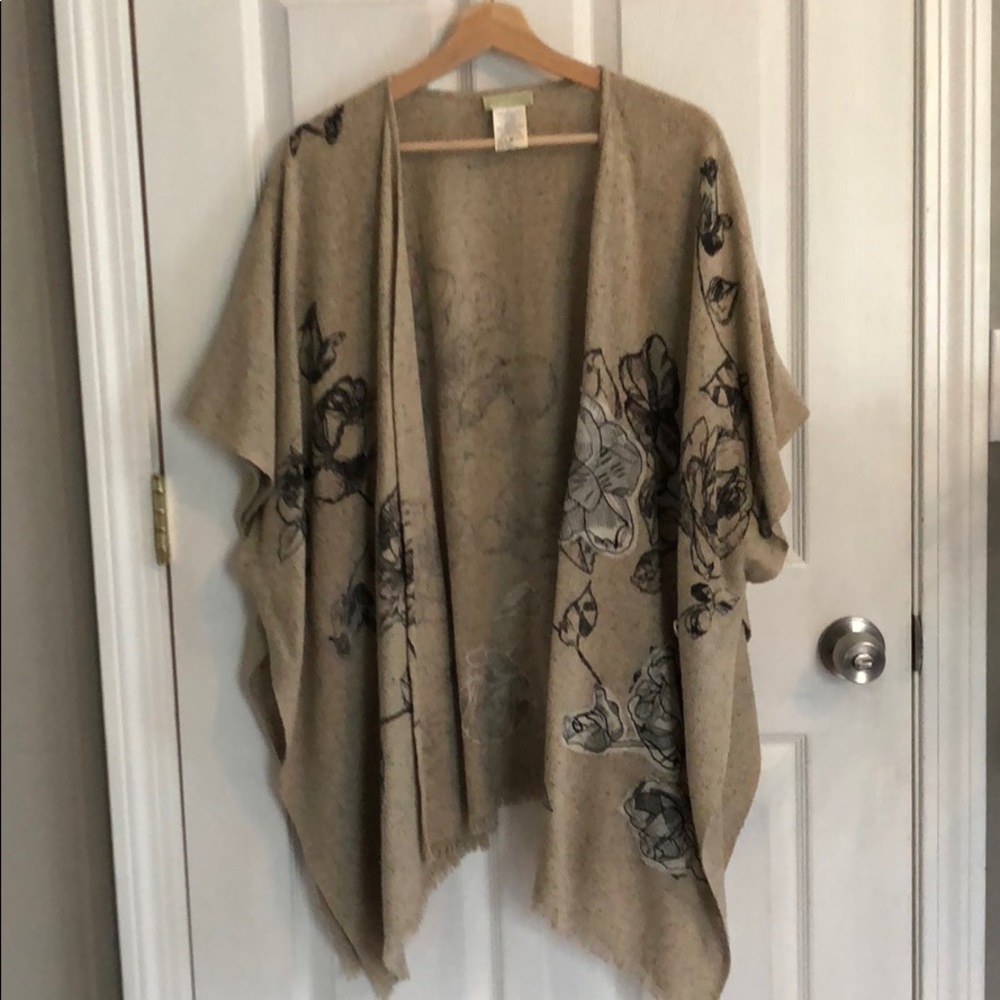Kimono- cachemire and wool. One size